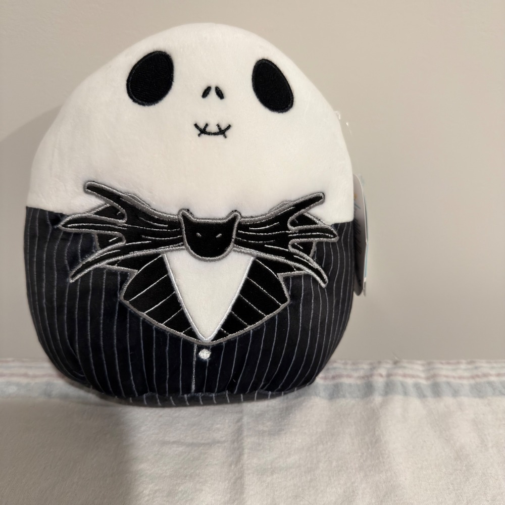 Disney Squishmallows Jack Skellington Nightmare Before Christmas Plush 8 inch